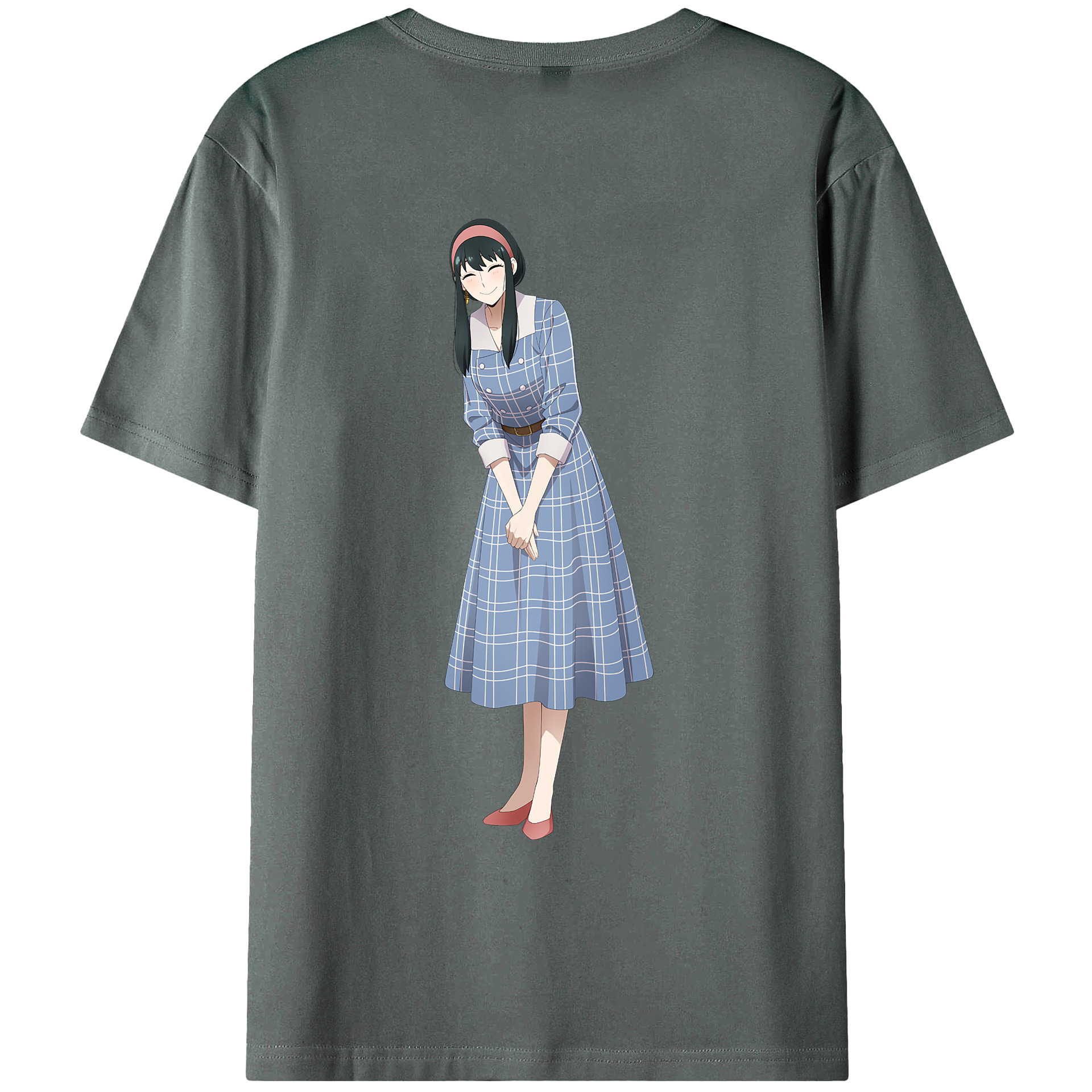 （画像用） SPY×FAMILY间谍家家酒 綿100％ メンズ半袖Tシャツ（バックプリント） 通気性